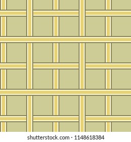 Seamless tartan plaid pattern. Traditional checker texture. Vector pattern