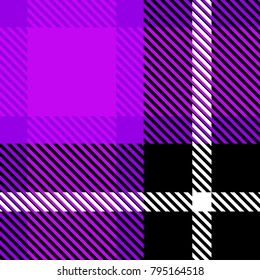 Seamless tartan plaid pattern. Traditional checkered fabric texture for digital textile prints.