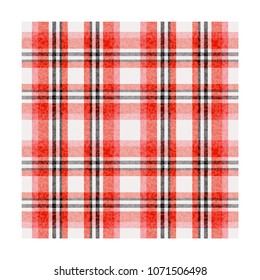 Seamless tartan plaid pattern - vector.