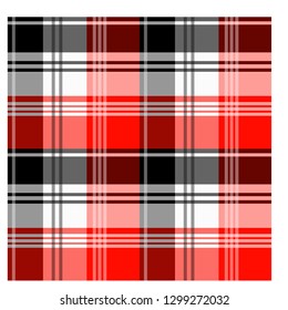 Seamless tartan plaid pattern - vector. fabric pattern. 