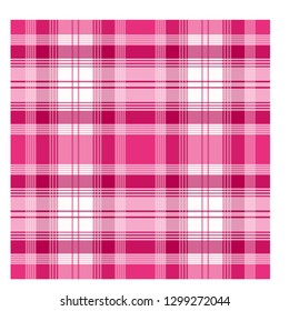 Seamless tartan plaid pattern - vector. fabric pattern. 