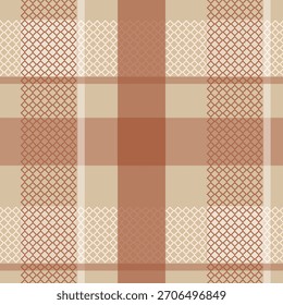 Seamless tartan plaid pattern, vector design