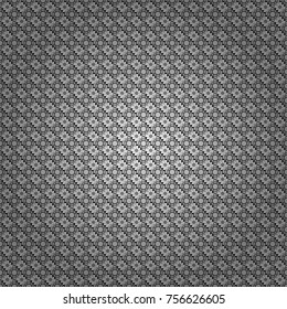 Seamless tartan plaid pattern. Vector checkered fabric texture print in shades of gray, black and white.