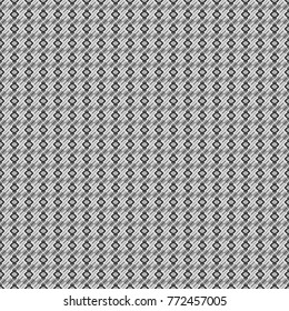 Seamless tartan plaid pattern. Vector checkered fabric texture print in shades of white, gray and black.