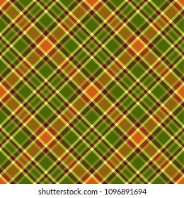 Seamless tartan vector pattern