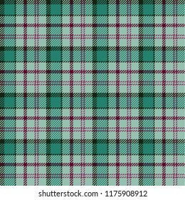 Seamless tartan vector pattern