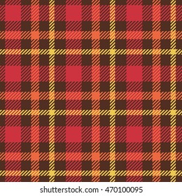 Seamless tartan vector pattern