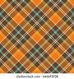Seamless tartan vector pattern