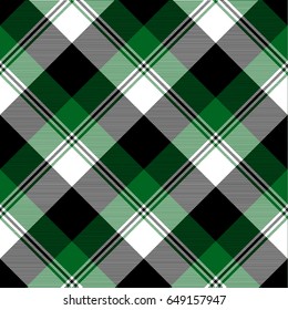 Seamless tartan vector pattern