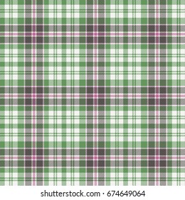 Seamless tartan vector pattern