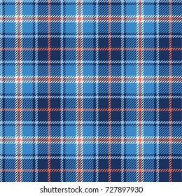 Seamless tartan vector pattern