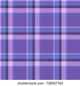 Seamless tartan vector pattern