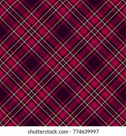 Seamless tartan vector pattern