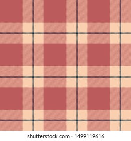 Seamless tartan vector pattern illustration