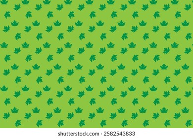 A seamless tea leaf pattern featuring elegant and natural elements, perfect for tea branding, packaging, textiles, and digital backgrounds. 