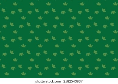 A seamless tea leaf pattern featuring elegant and natural elements, perfect for tea branding, packaging, textiles, and digital backgrounds. 