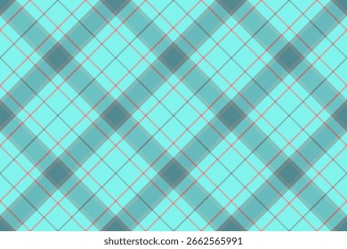 Patrón de cuadros de coral y verde azulado sin costuras.  Perfecto para el diseño textil, fondos de Sitio web o proyectos de moda.  Esta Imagen vibrante y texturizada evoca una sensación de calidez y sofisticación.