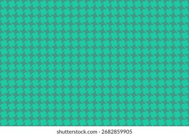 Seamless teal and grey houndstooth pattern.  Perfect for textile design, website backgrounds, or fashion projects.