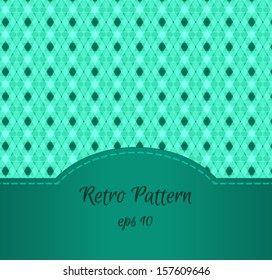 Seamless Teal Pattern