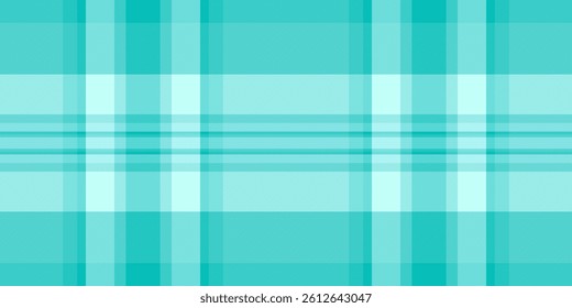 Seamless teal and white plaid pattern.  Perfect for backgrounds, textiles, or website design. This soft, subtle texture evokes calmness and sophistication.