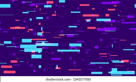Seamless Tech Background Of Neon Speed Lines. Futuristic Dynamic Texture. Fast Movement Sporty Pattern. Digital Cover Background.
