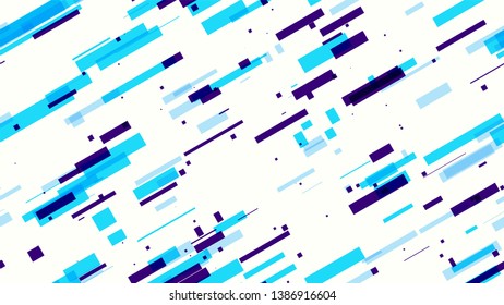 Seamless Tech Background Of Neon Speed Lines. Abstract Glitch Effect Texture. Sporty Pattern with Neon Stripes. Geometric Poster Background.