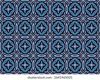 Seamless Template Background Texture Endless Interior Symmetric Tile Art Shape Design Visual Perspective Luxury Graphic Fashion Textile Digital Decoration Geometric Fabric Wallpaper Cloth Pattern.