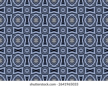 Seamless Template Background Texture Endless Interior Symmetric Tile Art Shape Design Visual Perspective Luxury Graphic Fashion Textile Digital Decoration Geometric Fabric Wallpaper Cloth Pattern.