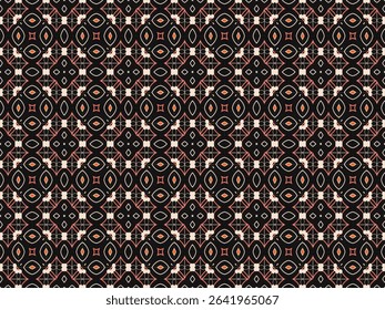 Seamless Template Background Texture Endless Interior Symmetric Tile Art Shape Design Visual Perspective Luxury Graphic Fashion Textile Digital Decoration Geometric Fabric Wallpaper Cloth Pattern.