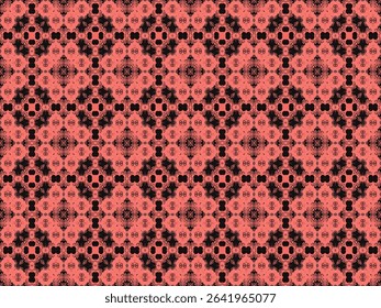 Seamless Template Background Texture Endless Interior Symmetric Tile Art Shape Design Visual Perspective Luxury Graphic Fashion Textile Digital Decoration Geometric Fabric Wallpaper Cloth Pattern.