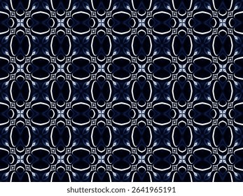 Seamless Template Background Texture Endless Interior Symmetric Tile Art Shape Design Visual Perspective Luxury Graphic Fashion Textile Digital Decoration Geometric Fabric Wallpaper Cloth Pattern.