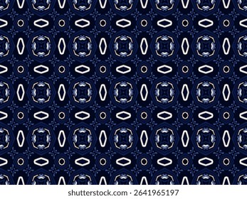 Seamless Template Background Texture Endless Interior Symmetric Tile Art Shape Design Visual Perspective Luxury Graphic Fashion Textile Digital Decoration Geometric Fabric Wallpaper Cloth Pattern.