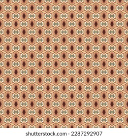 Seamless Template Colorful Geometric Modern Retro Tiles Fashion Background Graphic Poster Templates Shape Beautiful Wallpaper Frame Cloth Textile Texture Art Fabric Design Print Decorative Pattern.