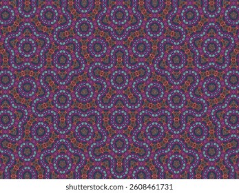 Seamless Template Design Tile Shape Visual Symmetric Luxury Geometric Textile Interior Wallpaper Cloth Art Digital Fabric Decoration Fashion Background Texture Perspective Endless Graphic Pattern.