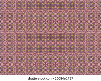 Seamless Template Design Tile Shape Visual Symmetric Luxury Geometric Textile Interior Wallpaper Cloth Art Digital Fabric Decoration Fashion Background Texture Perspective Endless Graphic Pattern.