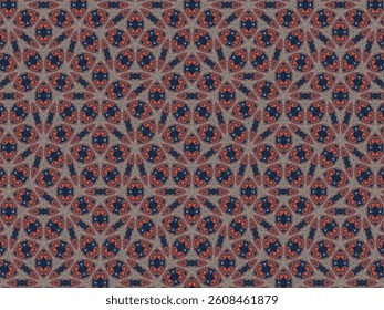 Seamless Template Design Tile Shape Visual Symmetric Luxury Geometric Textile Interior Wallpaper Cloth Art Digital Fabric Decoration Fashion Background Texture Perspective Endless Graphic Pattern.