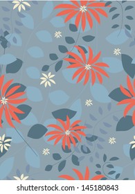 seamless template with gorgeous petal knit texture branch abstract scene fabric tissue sprout flooring ornate luxurious print beauty material art ornamental creative drop visual graphical detailed flo