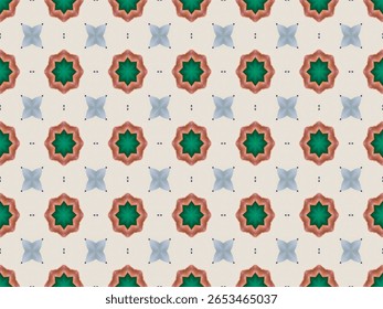 Seamless Template Interior Geometric Background Fashion Graphic Tile Visual Fabric Decoration Textile Texture Wallpaper Perspective Luxury Digital Design Art Symmetric Endless Cloth Shape Pattern.