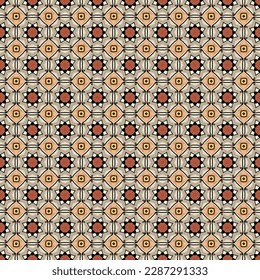 Seamless Templates Modern Web Page Geometric Cloth Beautiful Interior Artwork Shape Texture Beauty Frame Design Background Tile Retro Art Textile Wallpaper Print Fabric Pattern.
