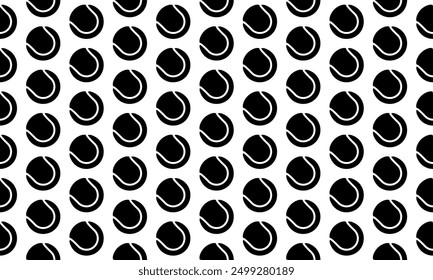 Nahtloser Tennisball-Hintergrund