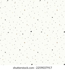 Seamless terrazzo pattern. Trendy and stylish composite stone texture, wallpaper, web background, fabric design.