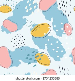 seamless terrazzo patterns. Unique templates, repeating backgrounds. Marble textures.