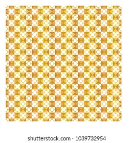 Seamless Tetragon multicolored pattern.  Textile pattern. Abstract wallpaper