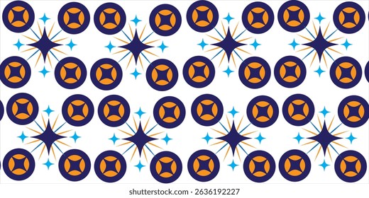 Seamless textile background. Contemporary pattern. Wallpaper pattern.