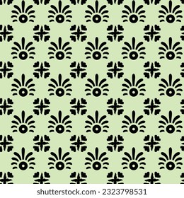 Seamless textile background fabric digital modern pattern