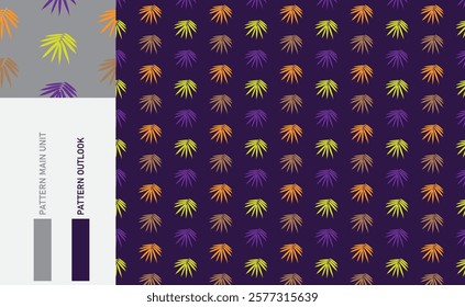 Seamless textile cloth pattern collection vector illustration
