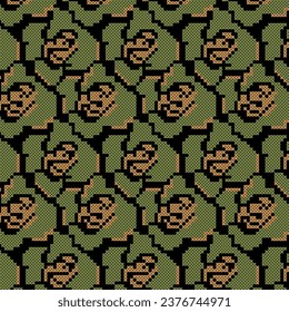 Seamless Textile design pattern for any Type of print 