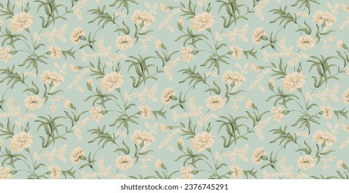 Seamless Textile design pattern for any Type of print 