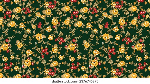 Seamless Textile design pattern for any Type of print 