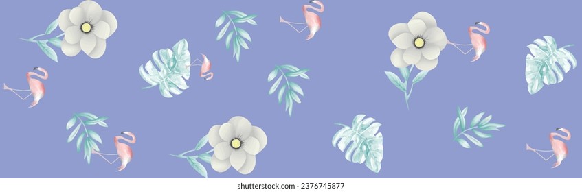 Seamless Textile design pattern for any Type of print 